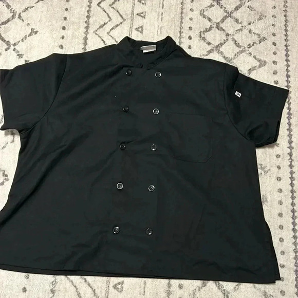 Uncommon Threads Tahoe Short Sleeve Chef Coat Jackets for Women NWOT Size 4XL - Picture 1 of 10